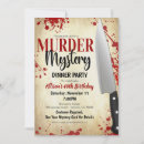 Search for murder mystery halloween invitations Costume party