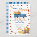 Search for truck baby shower invitations Pumpkins