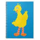 Search for big bird notebooks Seasame st