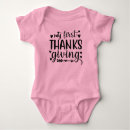 Search for babys first thanksgiving Baby girl