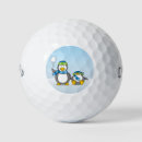 Search for penguin golf balls Winter