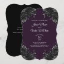 Search for purple grey invitations Floral