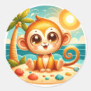 Search for monkey lovers stickers Cute