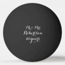 Search for wedding ping pong balls Mr and mrs