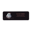 Search for little ghost return address labels Baby shower