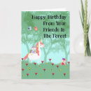 Search for forest friends birthday cards Flowers