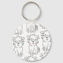 Search for fluffy dog key rings White