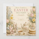 Search for vintage easter invitations Botanical