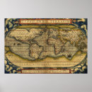 Search for old world maps posters Vintage world map