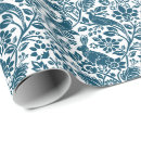 Search for dark blue wrapping paper William morris