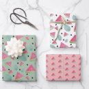 Search for pink watermelon wrapping paper Modern