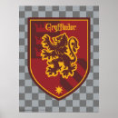 Search for hogwarts house crest posters Gryffindor