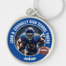 Search for photo blue key rings High school
