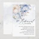 Search for dusty blue floral rehearsal dinner invitations Boho
