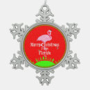 Search for flamingos christmas tree decorations Santa flamingo