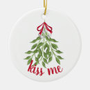 Search for mistletoe christmas tree decorations Whimsical