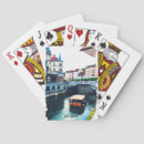 Search for watercolor playing cards Boat