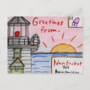 Search for nantucket postcards Lighthouse