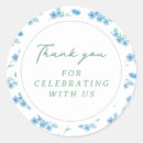 Search for blue floral pattern stickers Whimsical