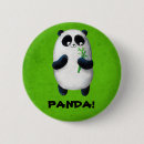 Search for panda love badges Kawaii