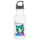 Search for cute sayings on water bottles Cat