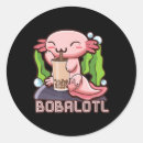 Search for cute axolotl stickers Boba