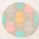 Search for moustaches coasters Blue