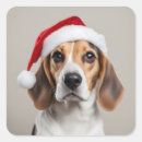 Search for beagle christmas stickers Pets