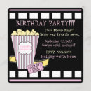 Search for pink popcorn invitations Movie night