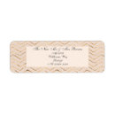 Search for gold chevron return address labels Modern