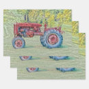 Search for tractor wrapping paper Country