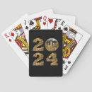 Search for new year playing cards Gold