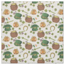 Search for shamrock pattern fabric Luck