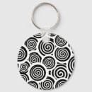 Search for vector key rings Black and white