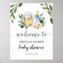 Search for baby is brewing welcome signs Greenery