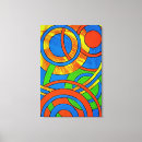 Search for concentric canvas prints Geometric