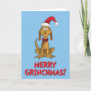 Search for merry grinchmas christmas cards Max dog
