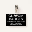 Search for clip on id badges Blank
