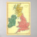 Search for map of the british isles posters Vintage