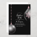 Search for bauble christmas invitations Black