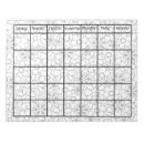 Search for blank notepads Black and white