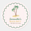 Search for pink beach stickers Summer birthday