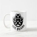 Search for animal paws mugs Black and white
