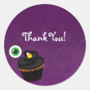 Search for purple cupcake stickers Halloween