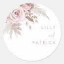 Search for round wedding stickers Anniversary