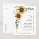 Search for sunflower anniversary invitations Watercolor