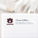 Search for auburn return address labels Aubie the tiger