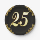 Search for 25th birthday plates Anniversary