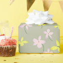 Search for pale yellow wrapping paper Pink