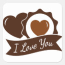 Search for white chocolate stickers Brown